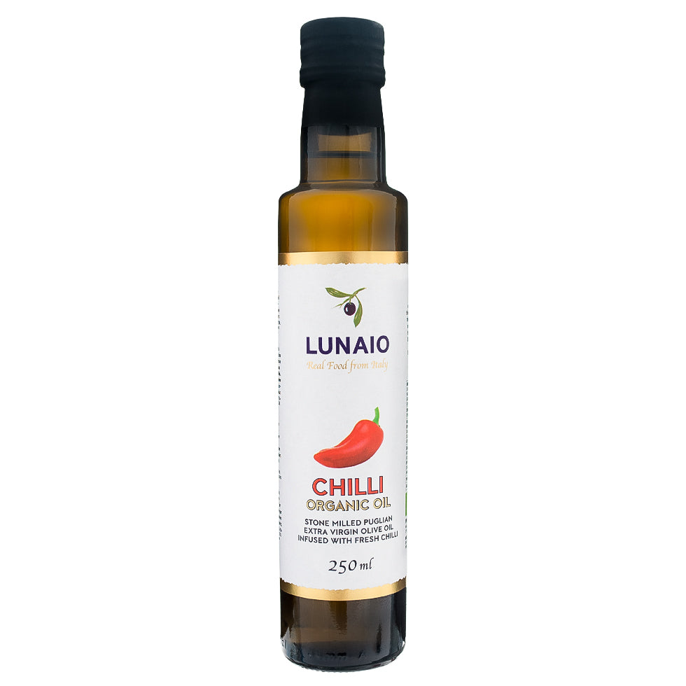 Seggiano Lunaio Fresh Organic Infused Chilli Oil in Extra Virgin Olive Oil