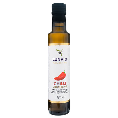 Seggiano Lunaio Fresh Organic Infused Chilli Oil in Extra Virgin Olive Oil